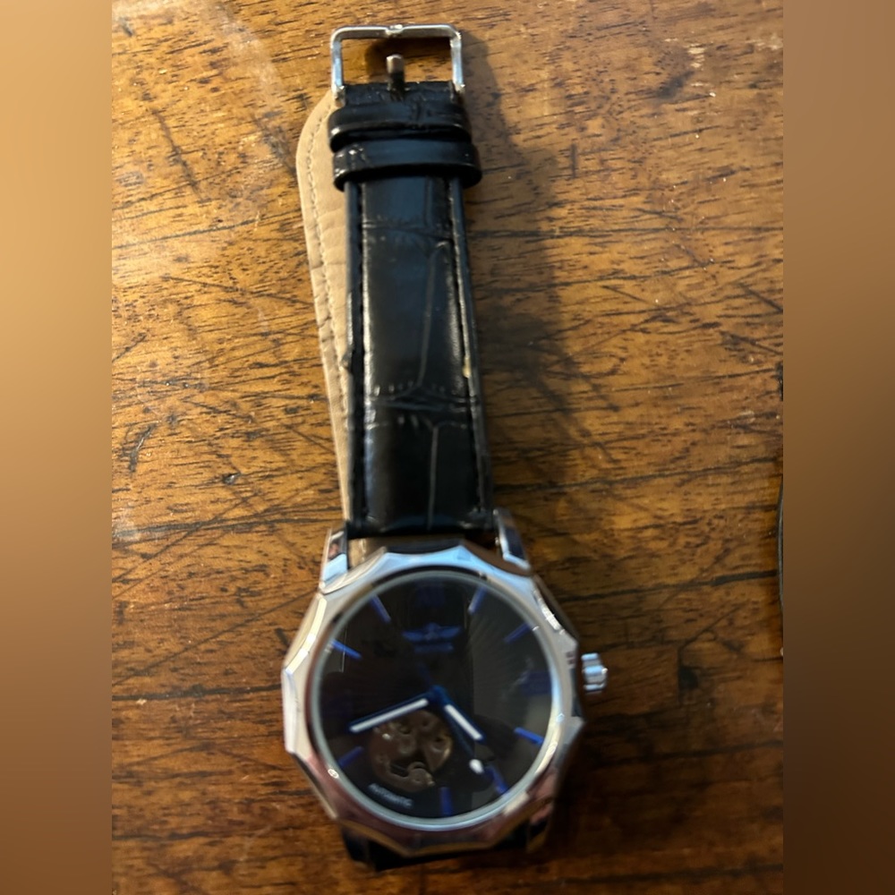 Winner Blue Automatic Wristwatch - image 4